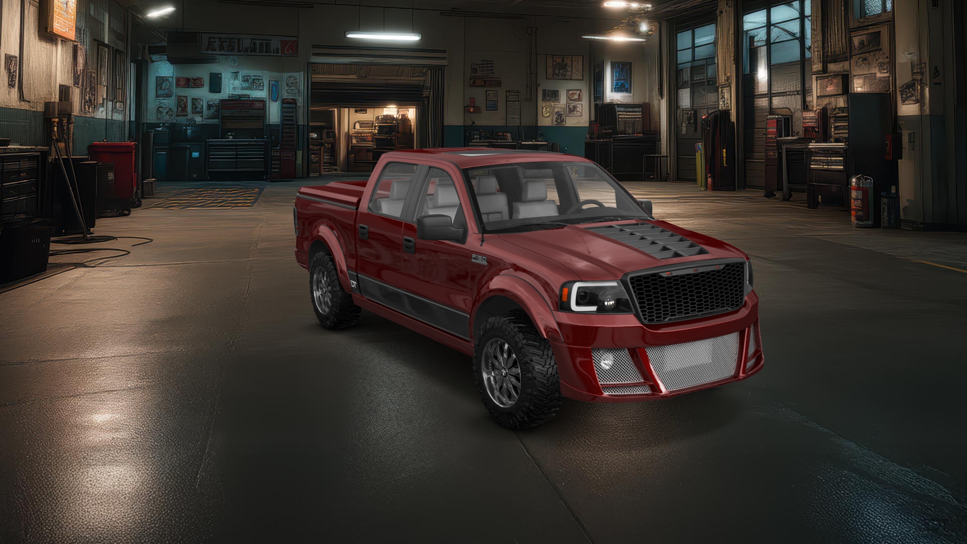 Ford F-150 SuperCrew 4 Door pickup truck 2004 tuning