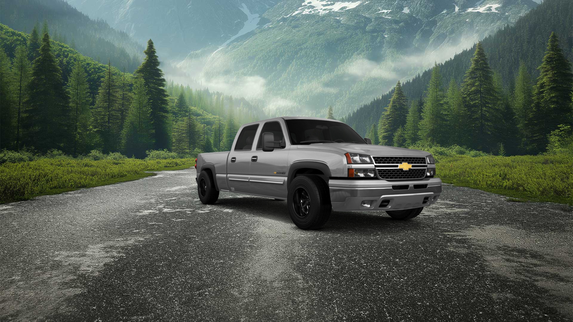 Chevrolet Silverado 2500 HD Long Box 4 Door pickup truck 2002 tuning