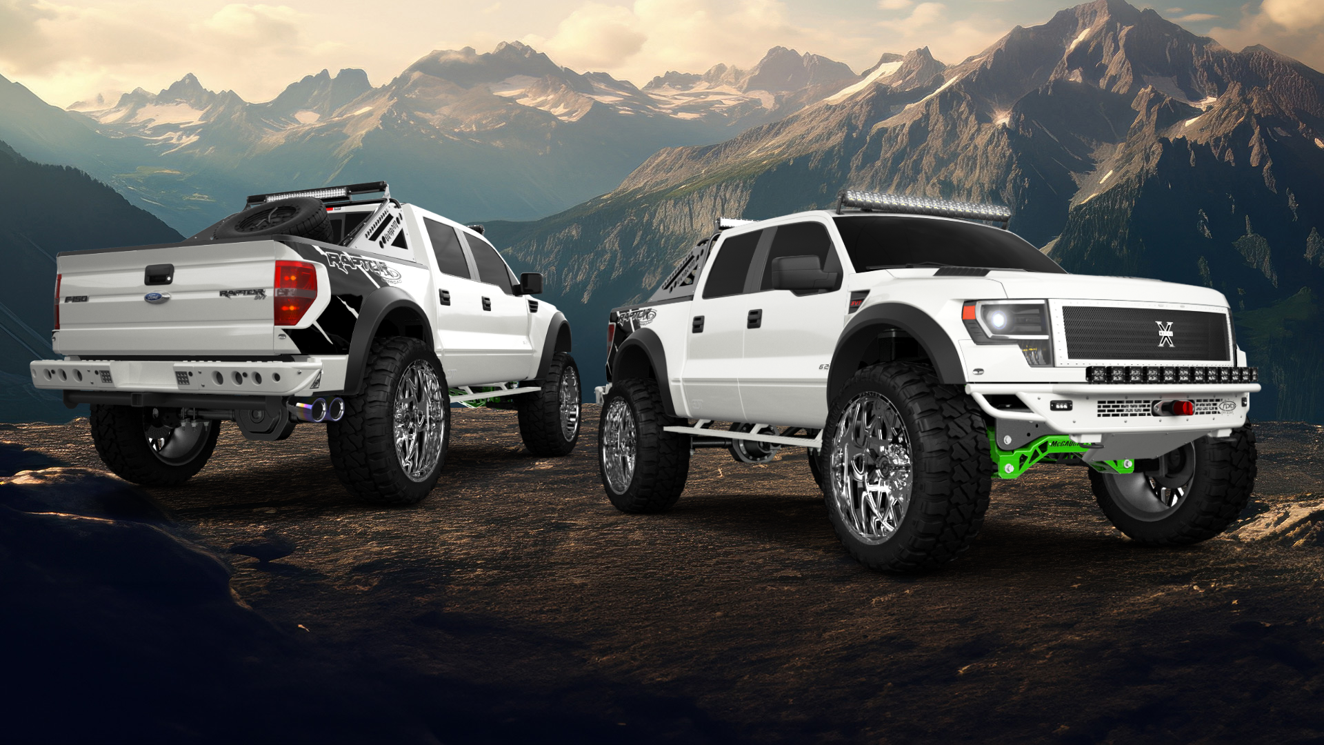 Ford F-150 SVT Raptor 4 Door pickup truck 2013