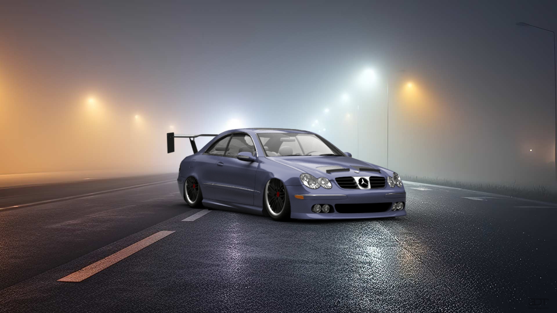 Mercedes CLK Coupe 2004