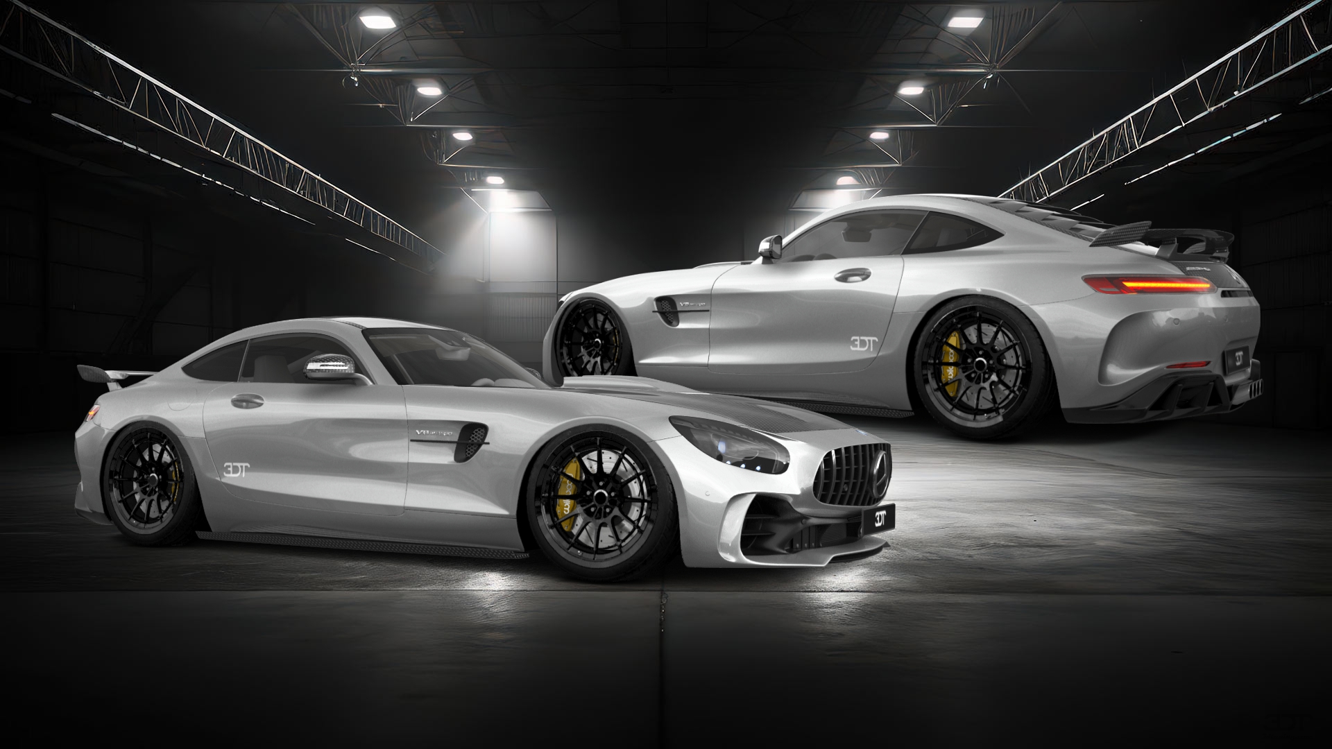 Mercedes AMG GT 2 door fastback coupe 2015