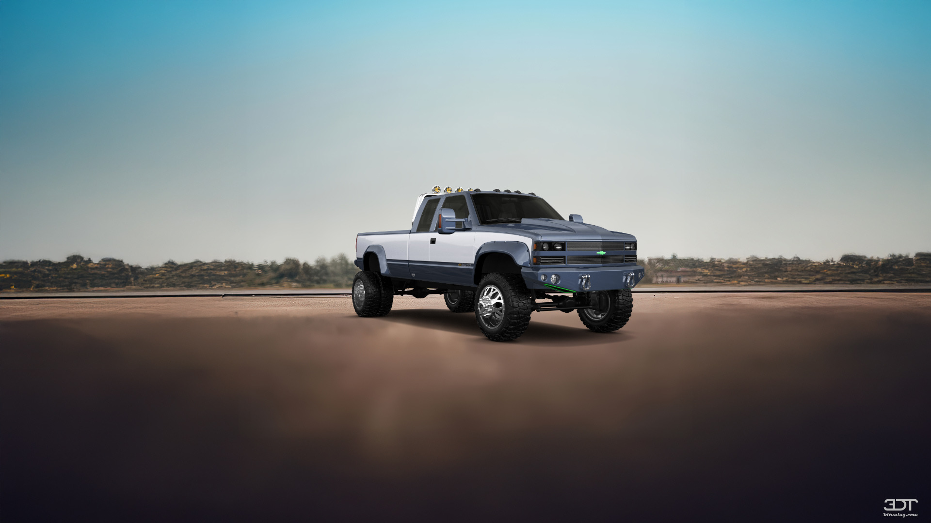 Chevrolet K3500 Extended Cab Pickup Truck 1988