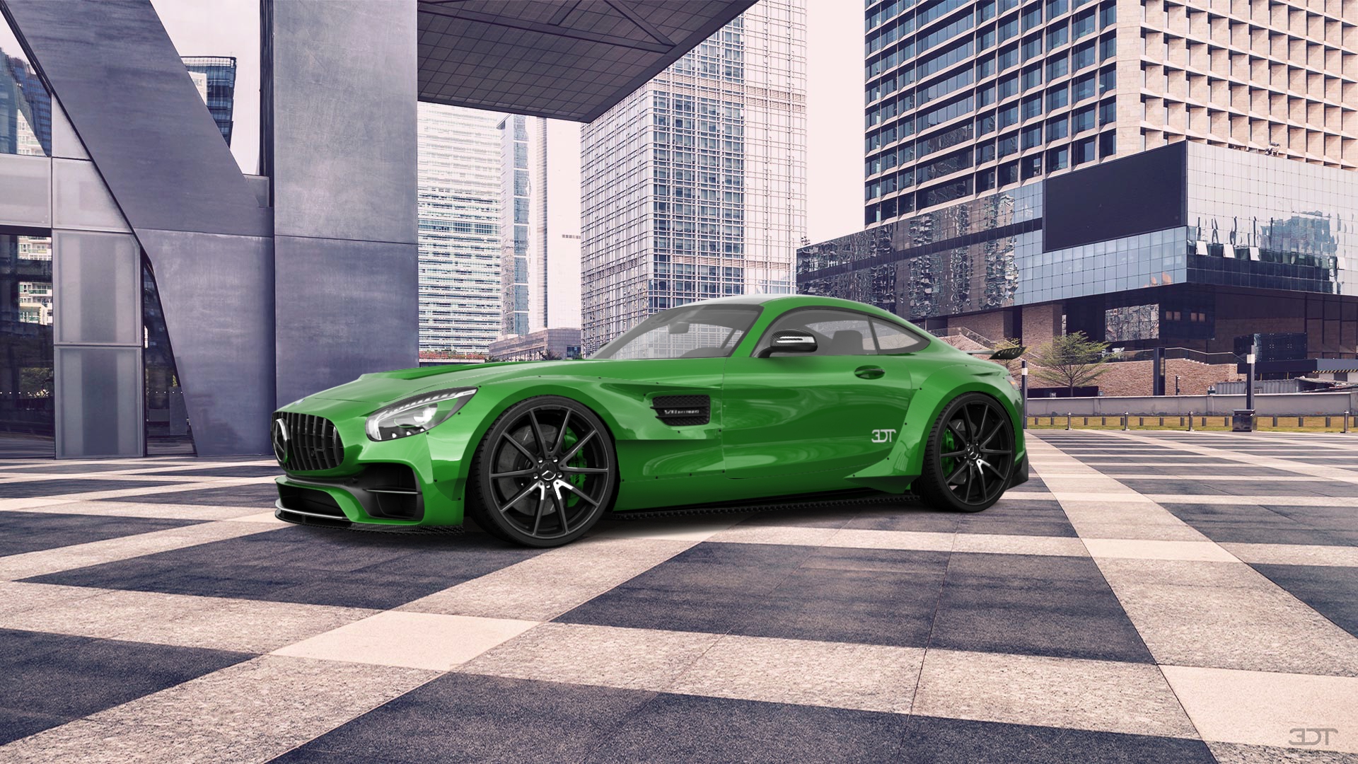Mercedes AMG GT 2 door fastback coupe 2016