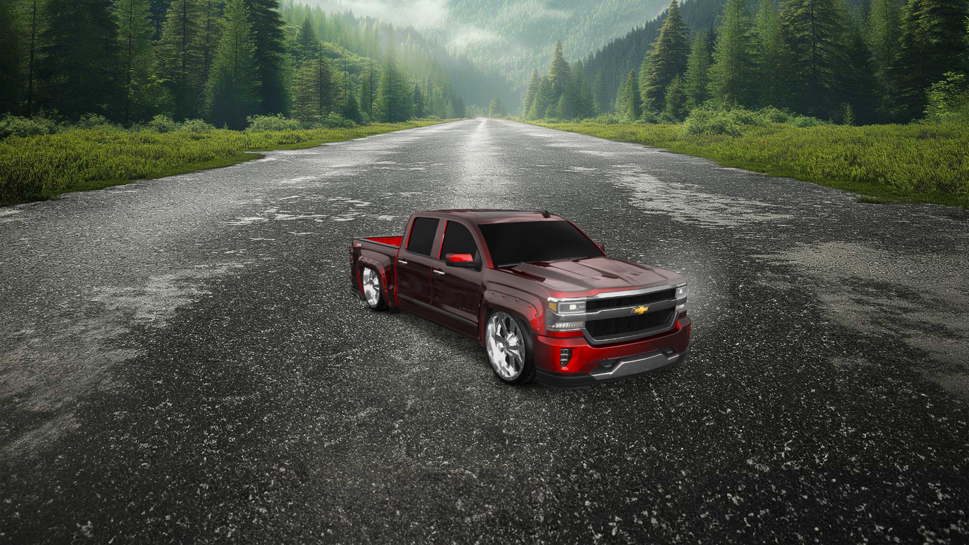 Chevrolet Silverado 1500 4 Door pickup truck 2016