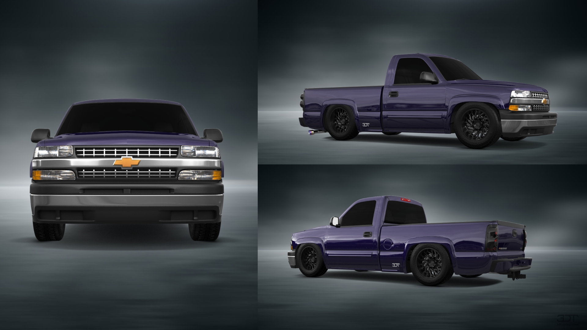Chevrolet Silverado 1500 6.5 ft box 2 Door pickup truck 1999 tuning