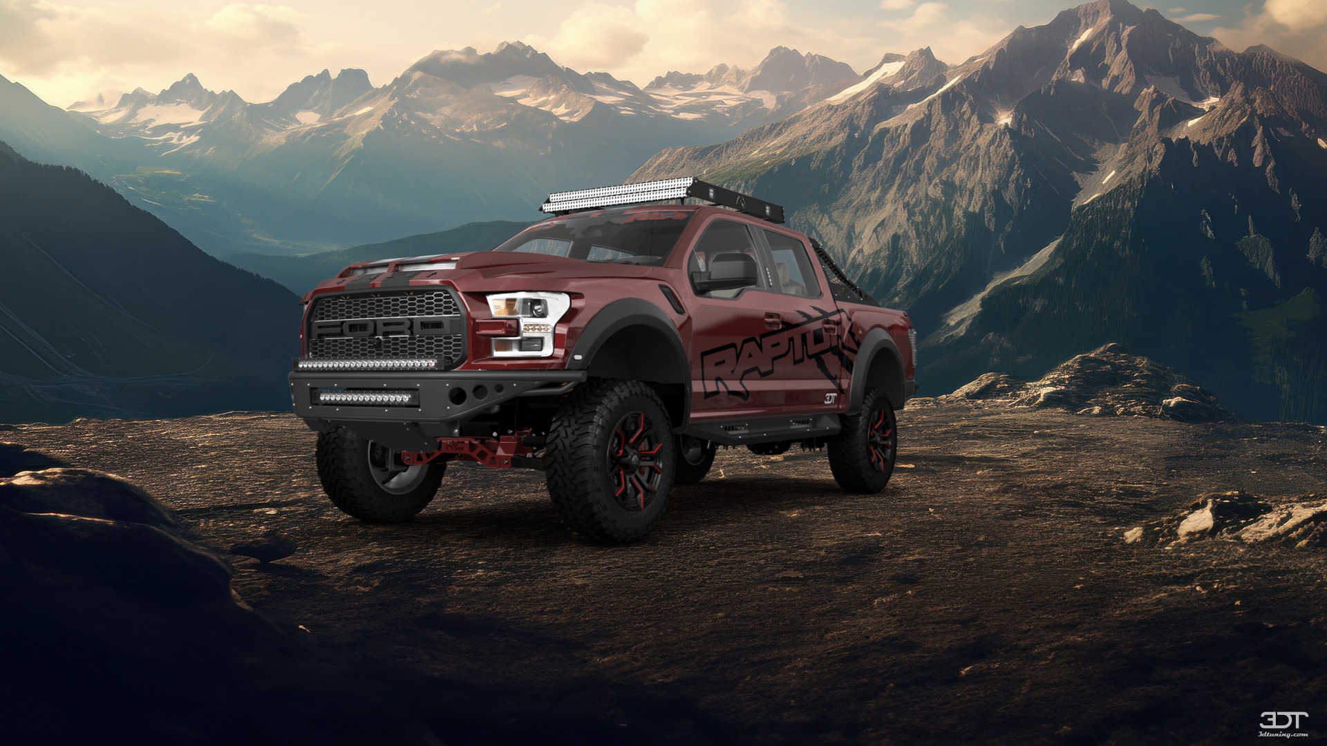 Ford F-150 Raptor 4 Door pickup truck 2017
