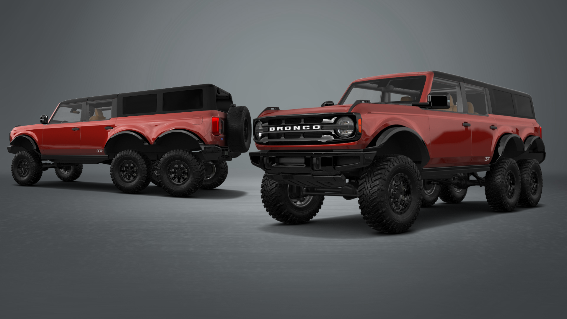 Ford Bronco 6X6 4 Door pickup truck 2021