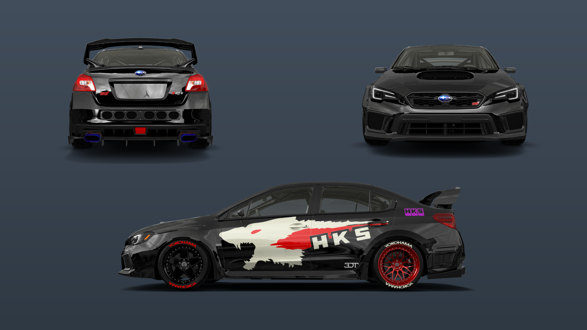 Subaru WRX 4 Door Saloon 2018 tuning