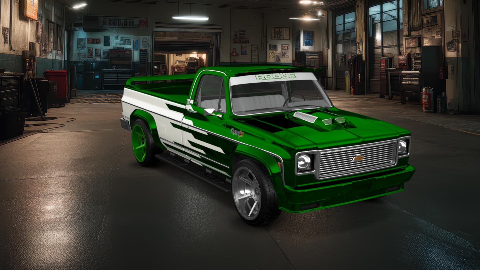 Chevrolet Silverado C-10 2 Door pickup truck 1973 tuning