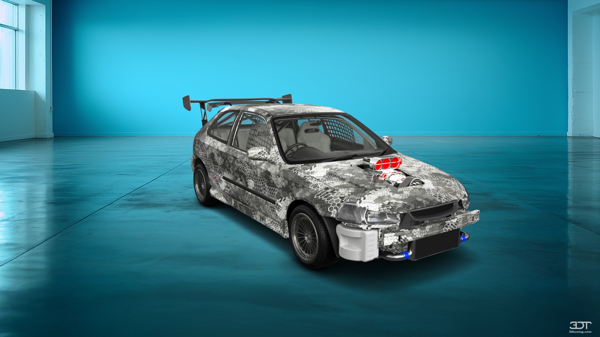 Honda Civic 3 Door Hatchback 1997 tuning