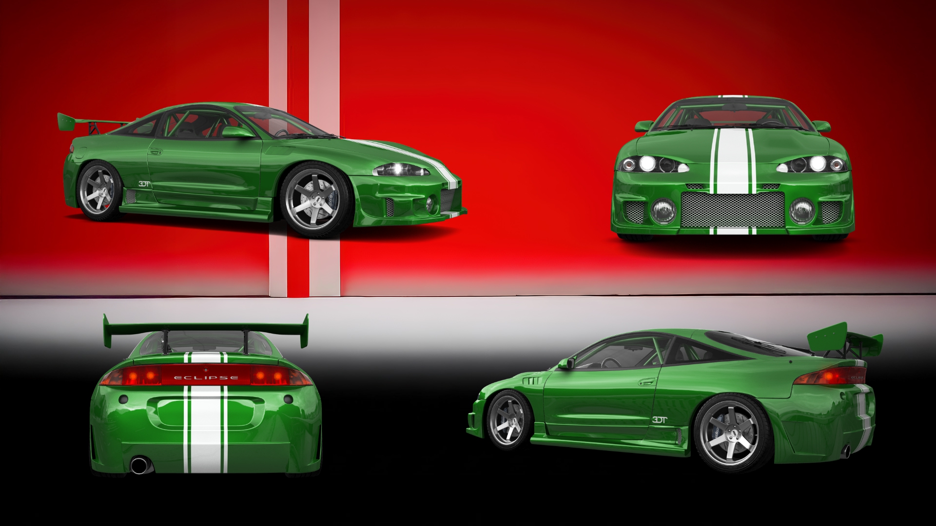 Mitsubishi Eclipse GSX Coupe 1995 tuning