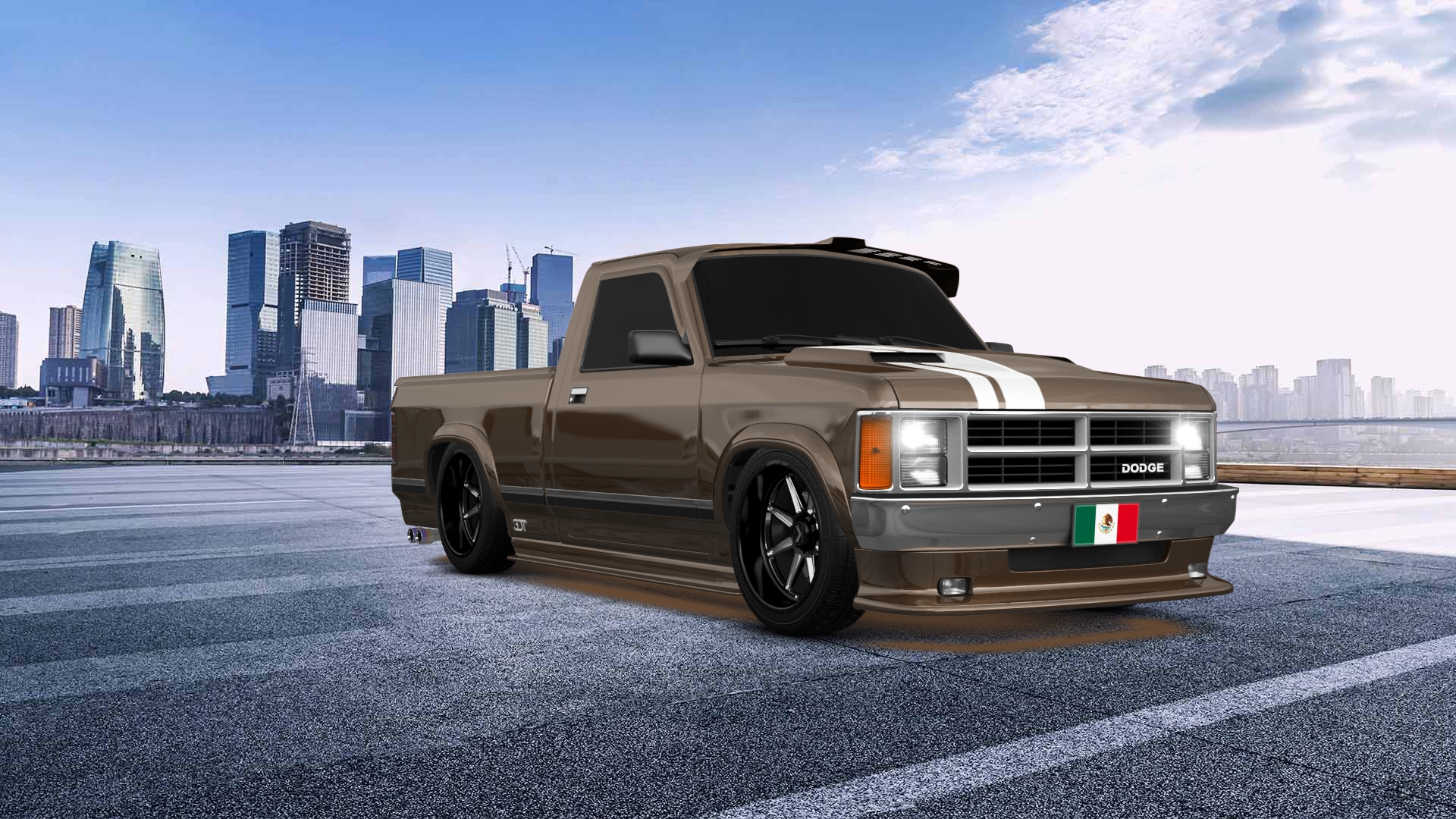 Dodge Dakota Regular Cab 2 Door pickup truck 1987