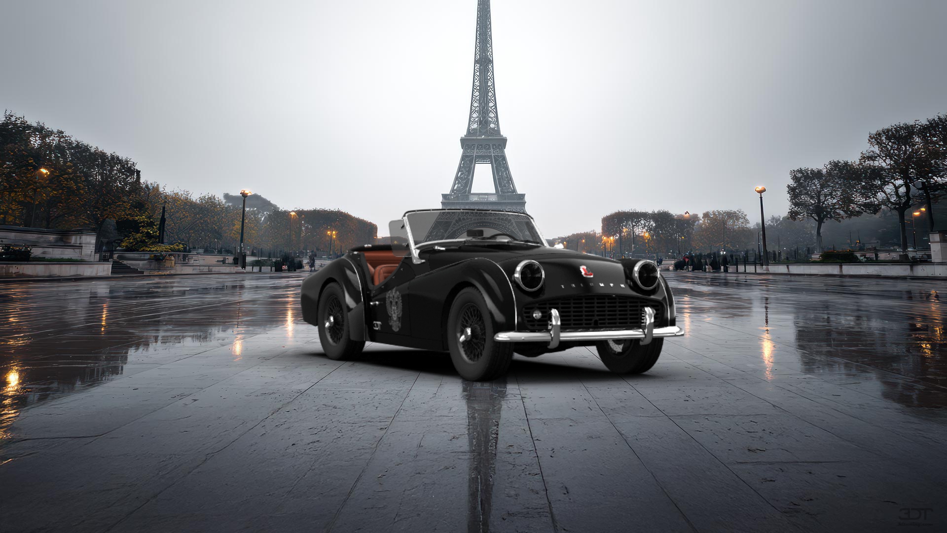 Triumph TR3B Coupe 1962 tuning