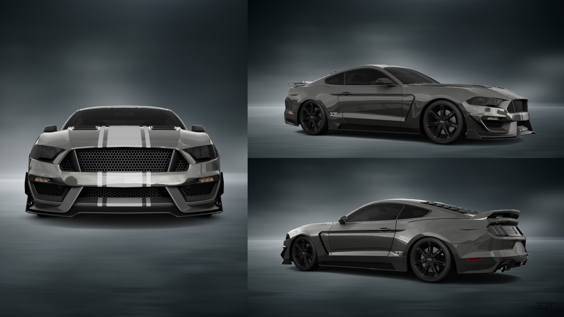 Ford Mustang Ecoboost 2 Door Coupe 2018 tuning