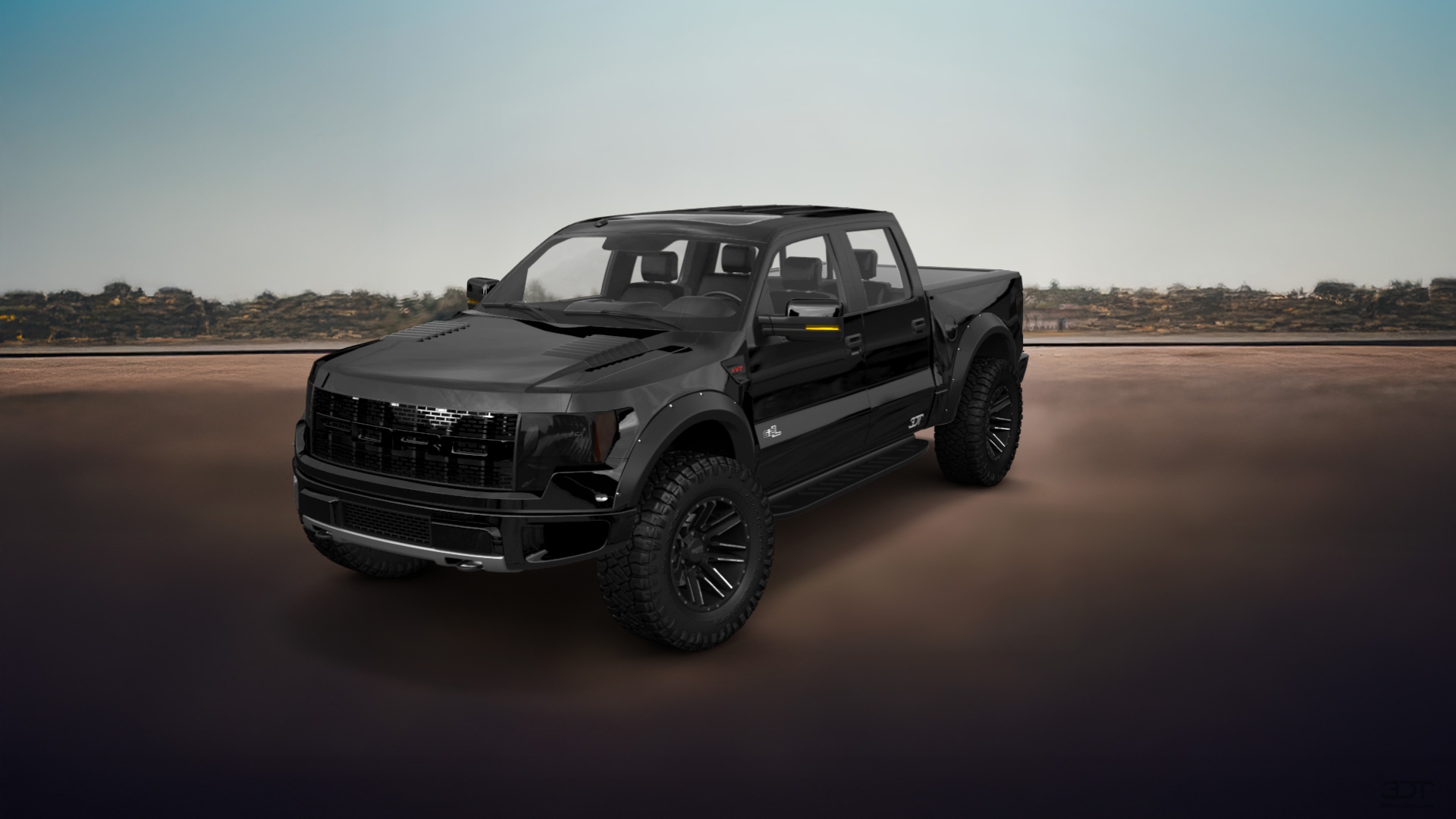Ford F-150 SVT Raptor 4 Door pickup truck 2013 tuning