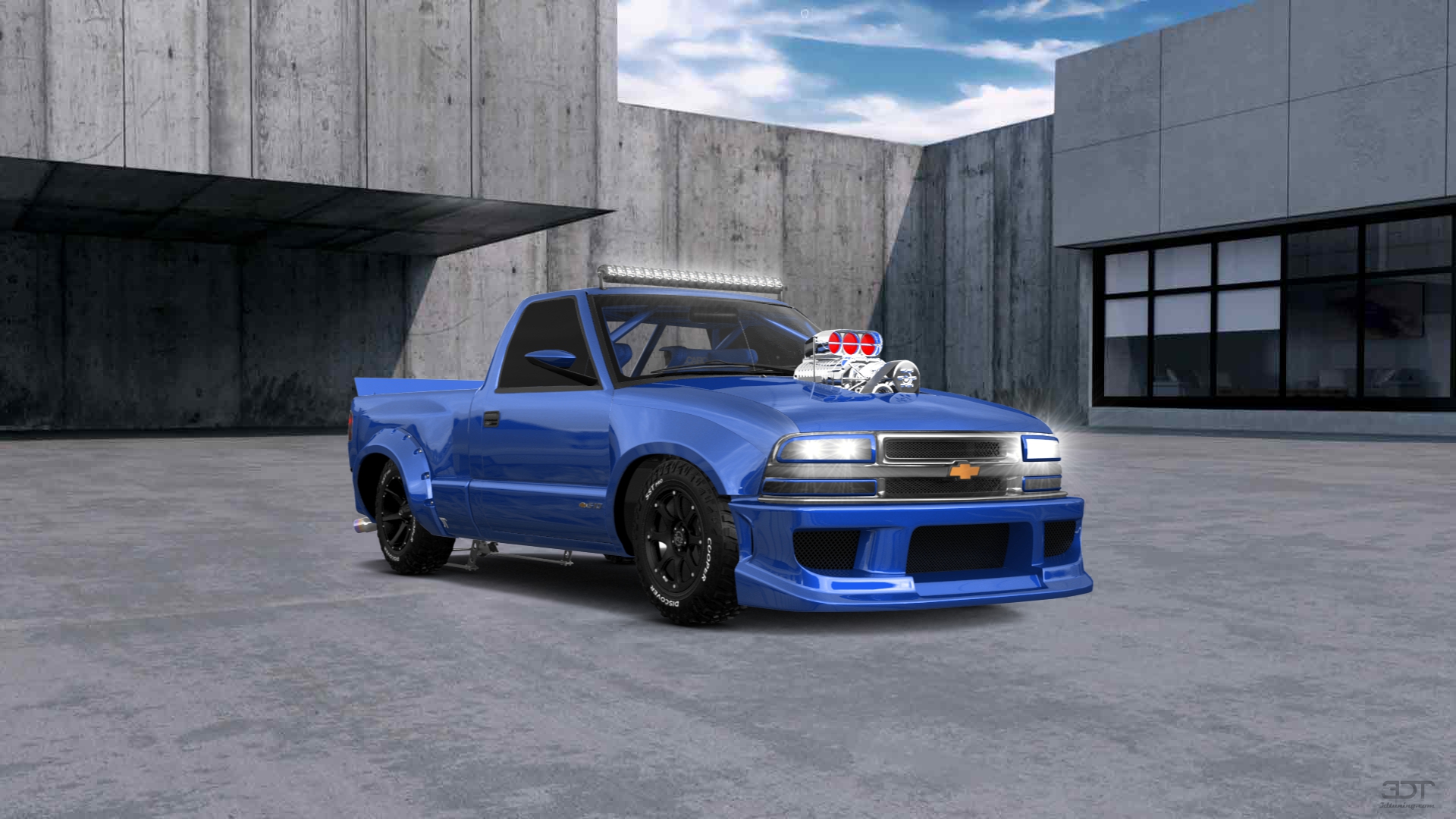 Chevrolet S-10 Stepside 2 Door pickup truck 1999 tuning
