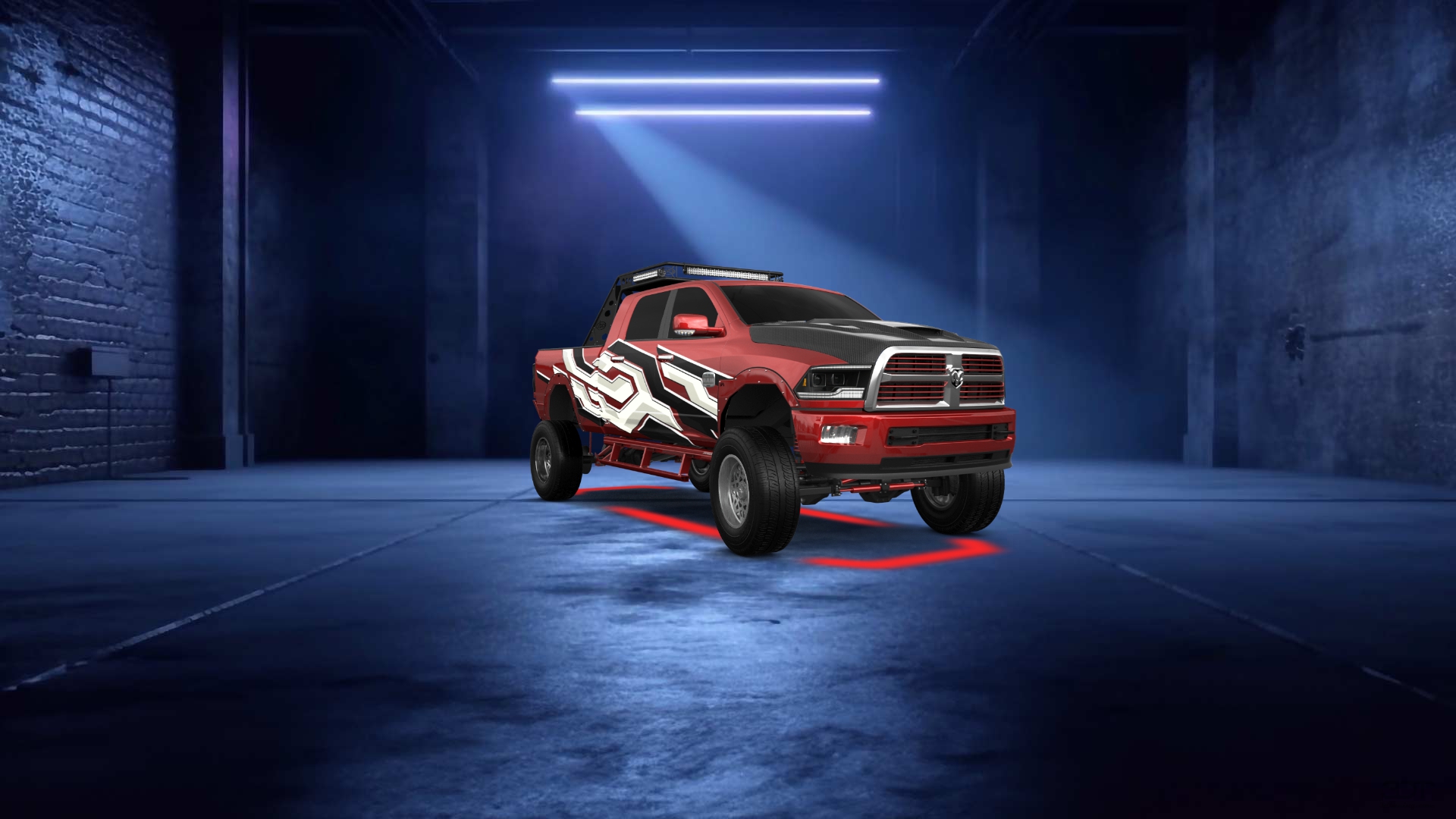 Dodge Ram 2500 Mega Cab 6.4 ft box 4 Door pickup truck 2010
