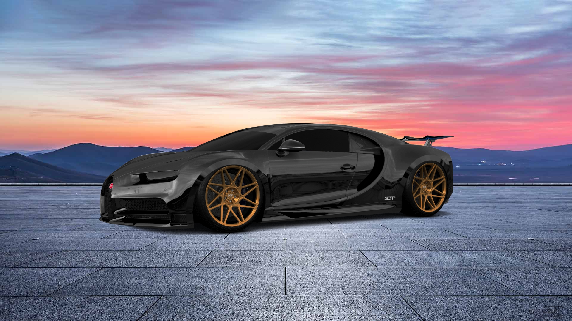 Bugatti Chiron 2 Door Coupe 2016 tuning