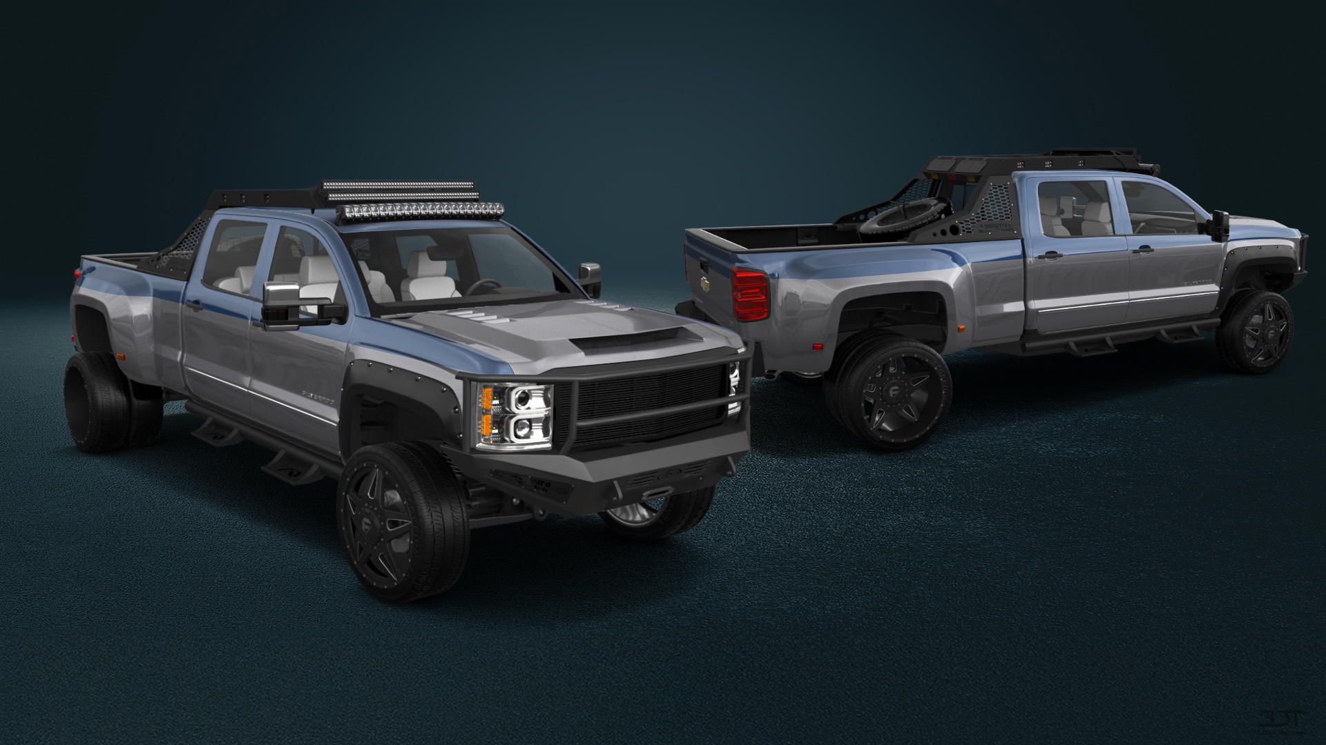 Chevrolet Silverado 3500 4 Door pickup truck 2015 tuning