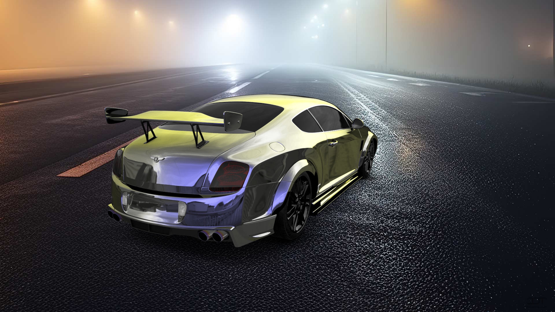 Bentley Continental GT Fastback 2005 tuning