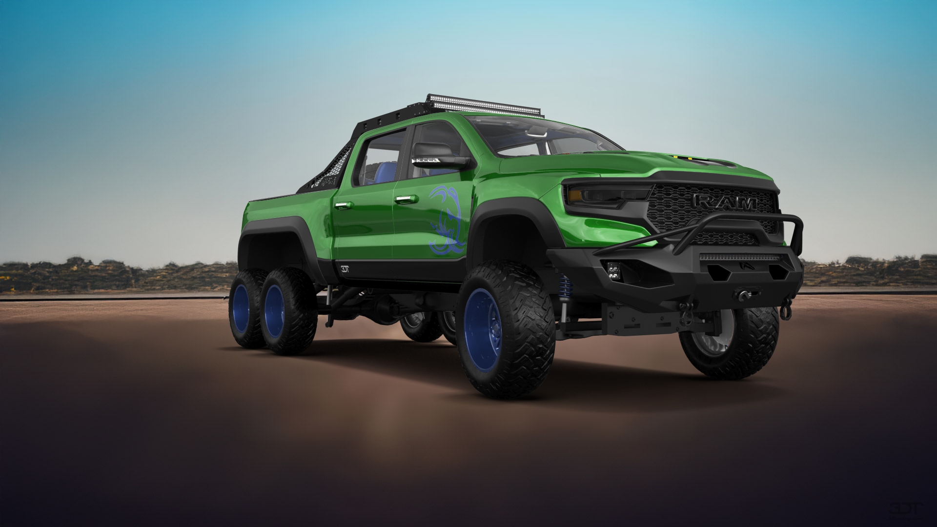 Dodge Ram Hennessey Mammoth 6X6 Truck 2021