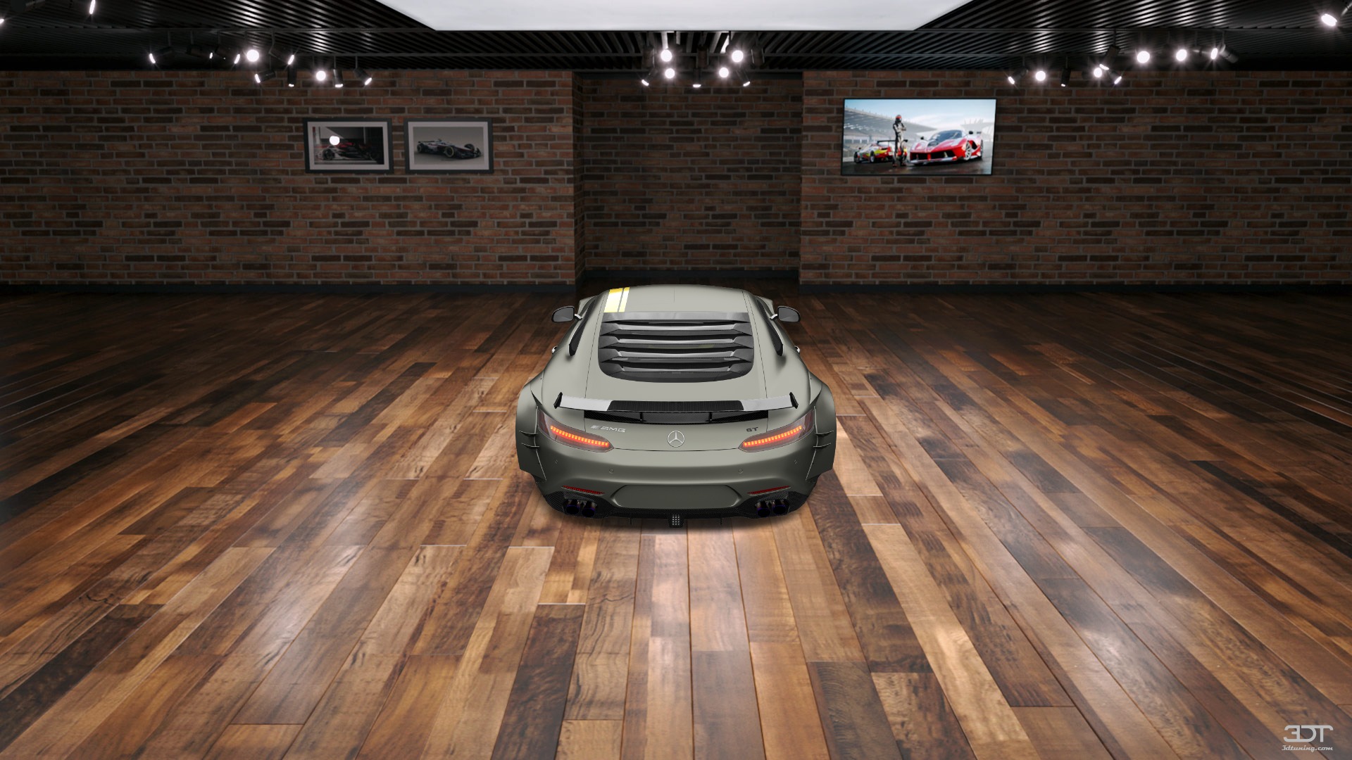 Mercedes AMG GT 2 door fastback coupe 2016