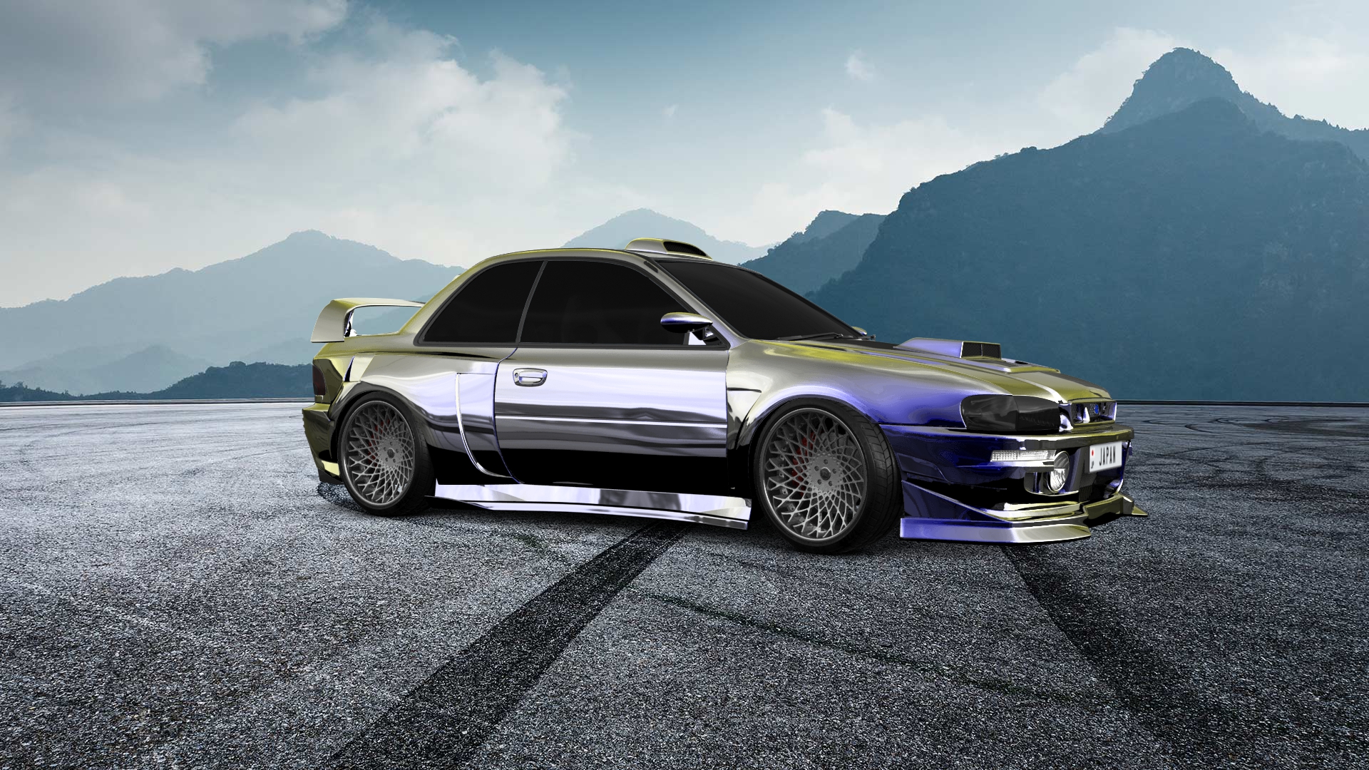 Subaru Impreza WRX STI 22B 2 Door Coupe 2000 tuning