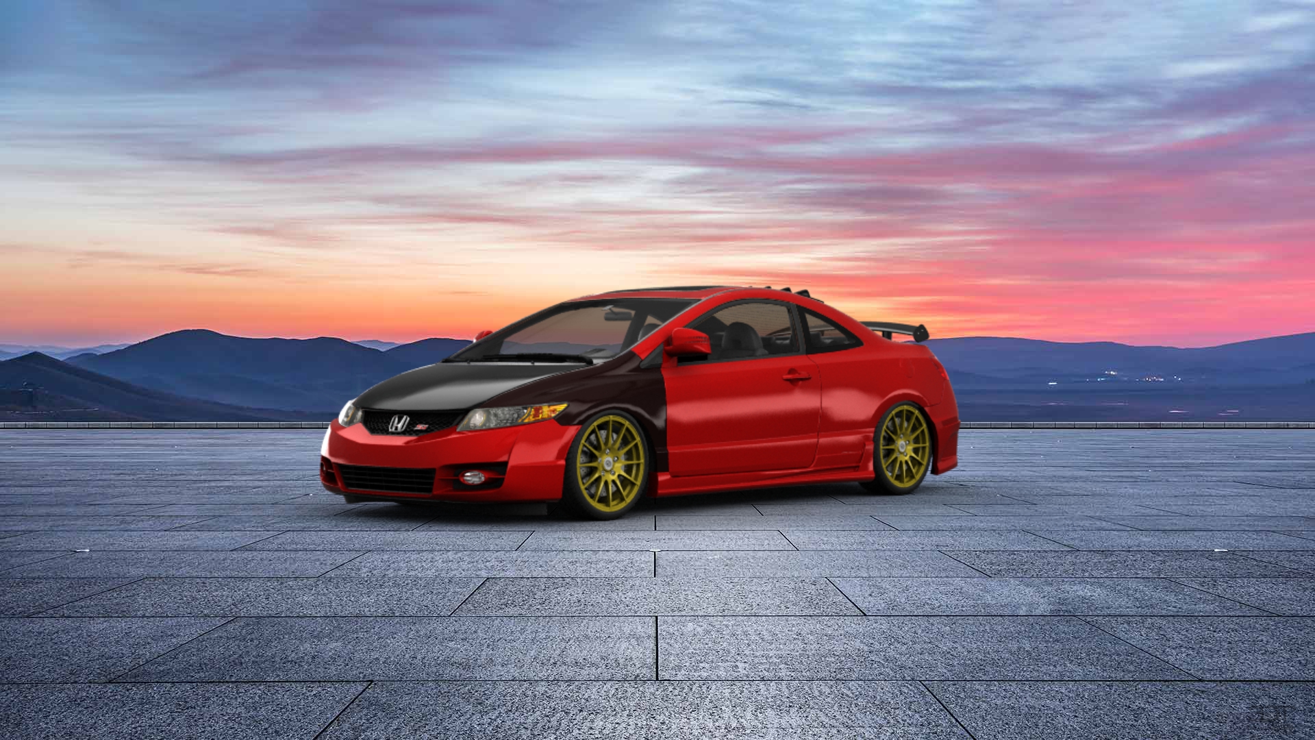 Honda Civic Si Coupe 2006 tuning