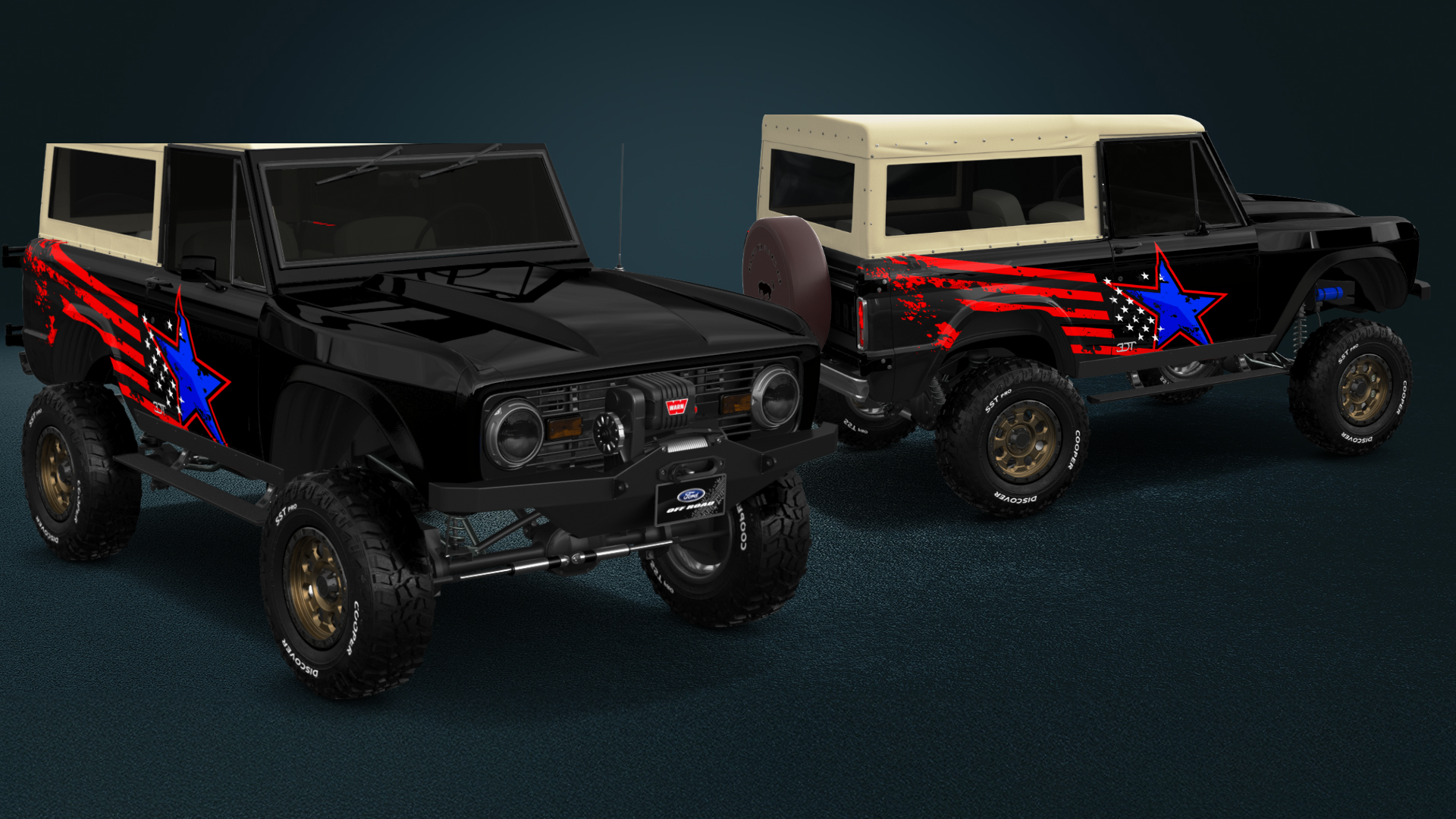 Ford Bronco 3 Door SUV 1965