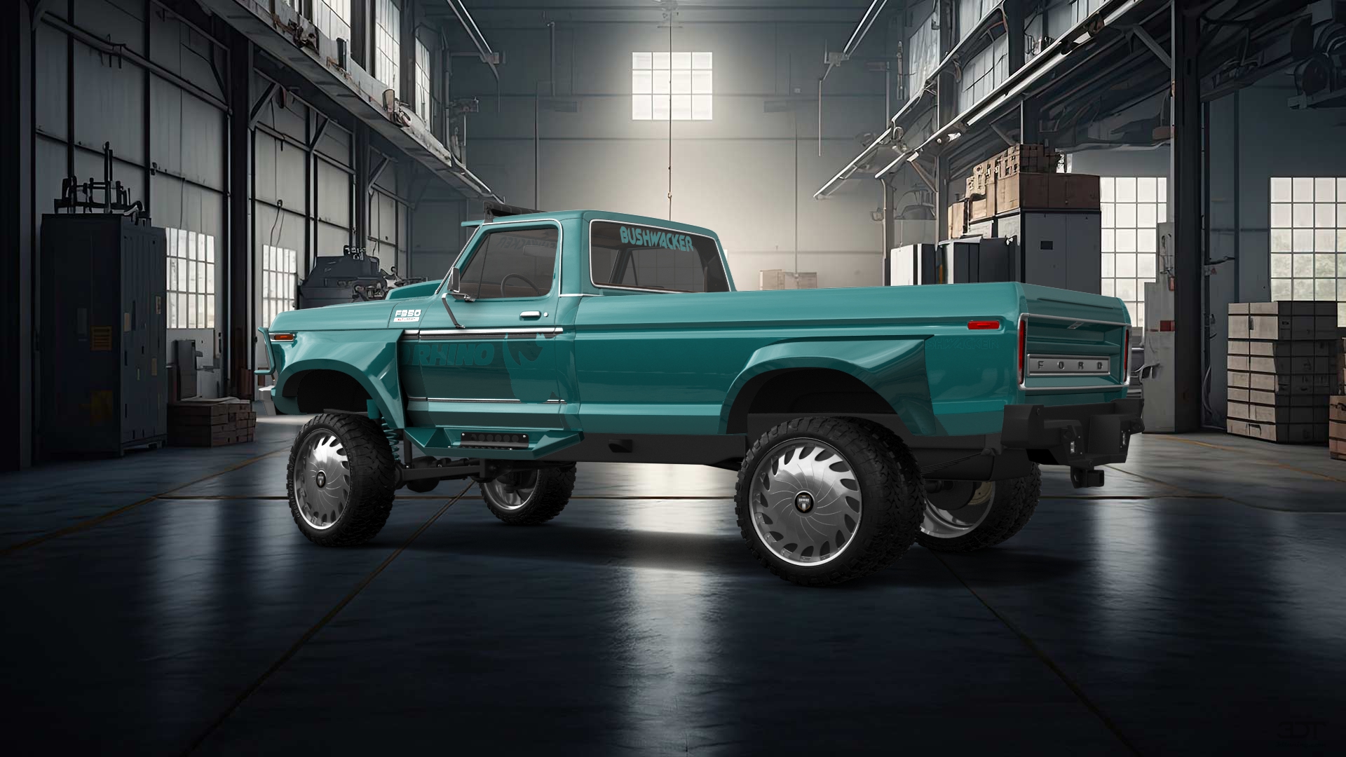 Ford F-350 Dually Regular Cab 2 Door pickup truck 1978