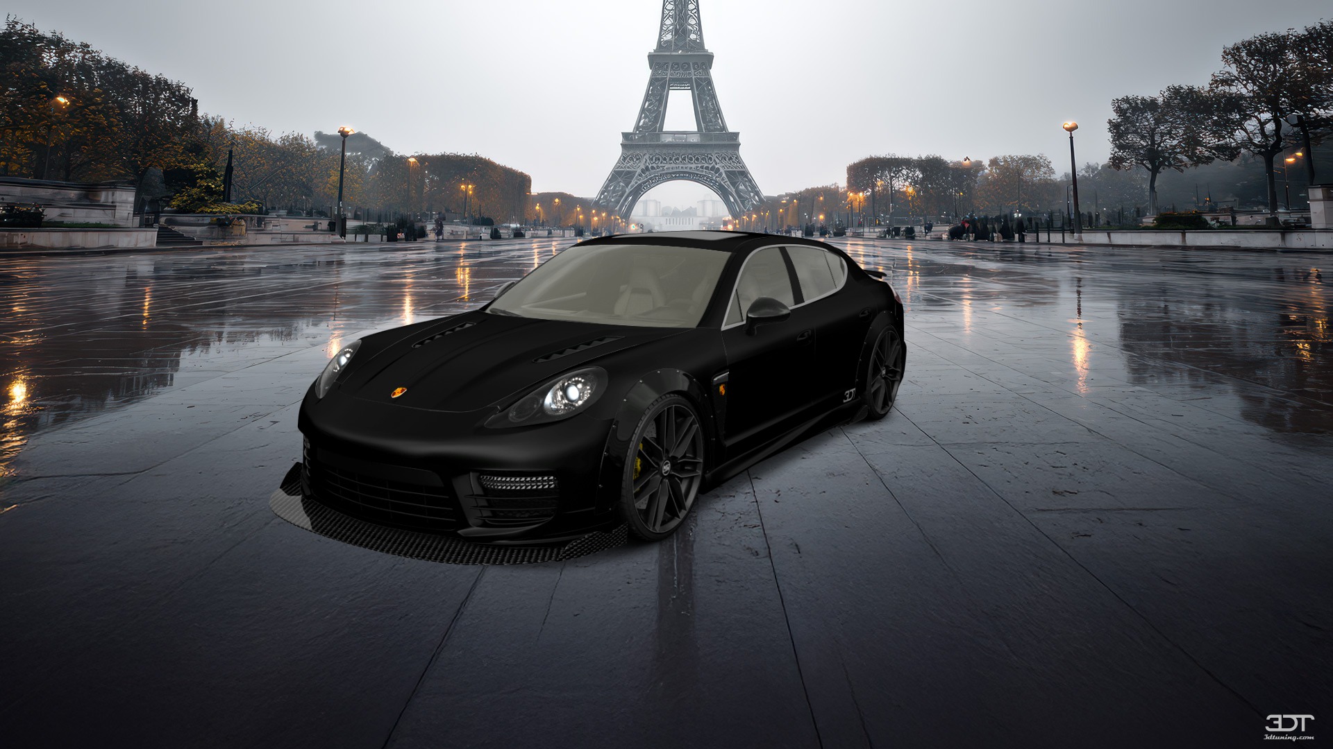 Porsche Panamera 4 door fastback saloon 2011 Images