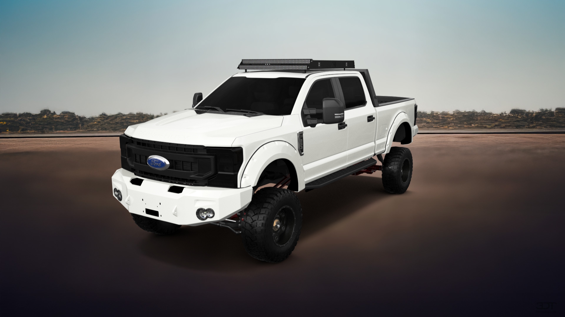 Ford F-250 4 Door pickup truck 2021 tuning