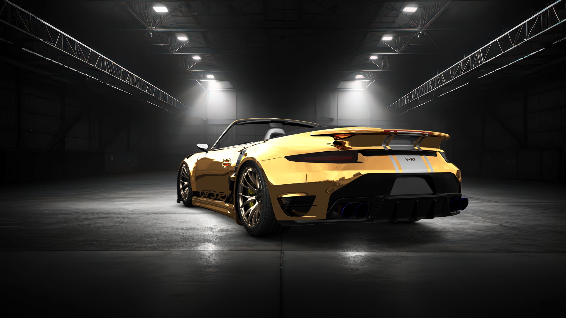 Porsche 911 Turbo S 2 Door Convertible 2014 tuning