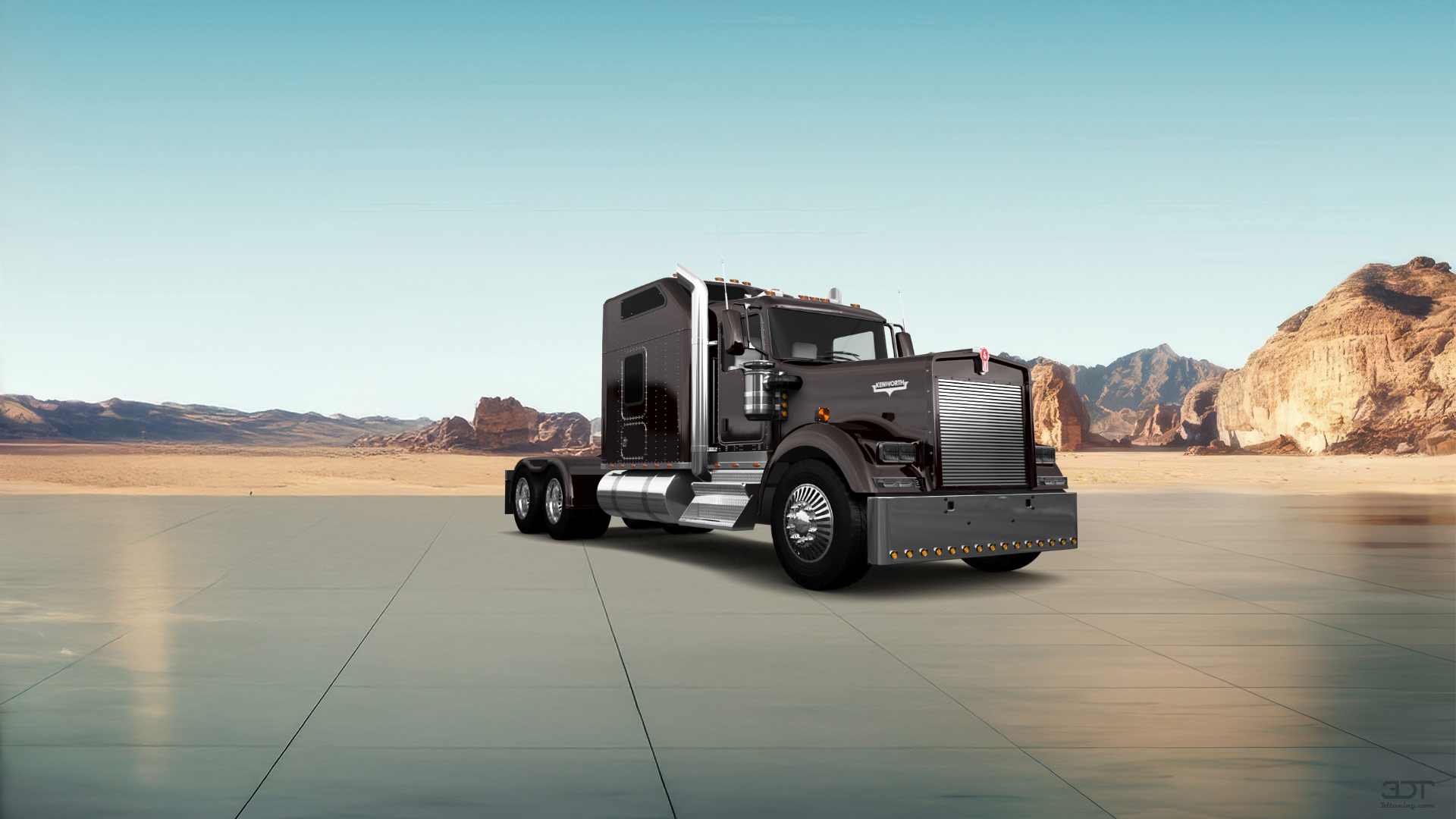 Kenworth W900 Sleeper Cab Truck 2015 tuning