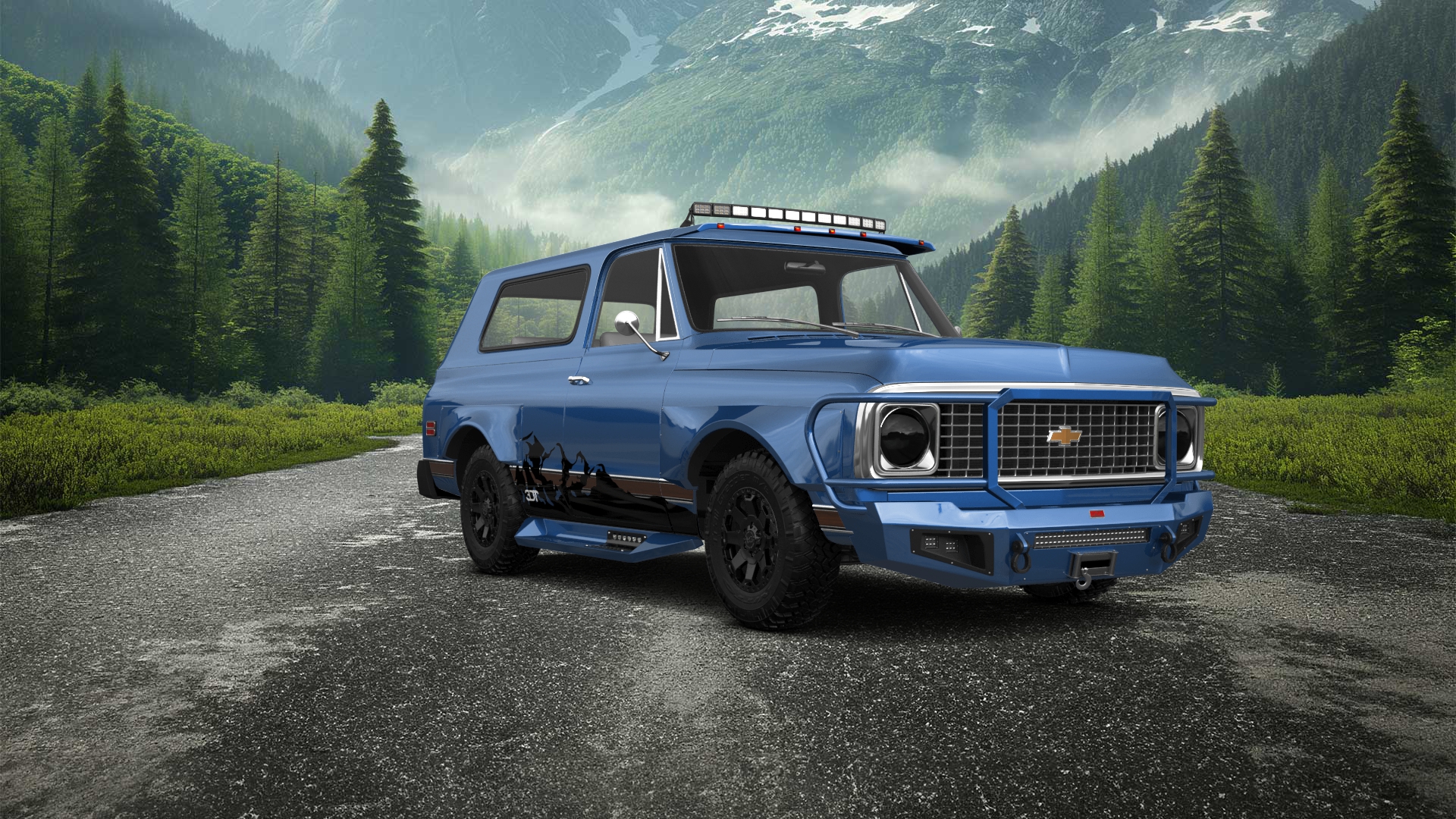 Chevrolet K5 Blazer 2 Door pickup truck 1969