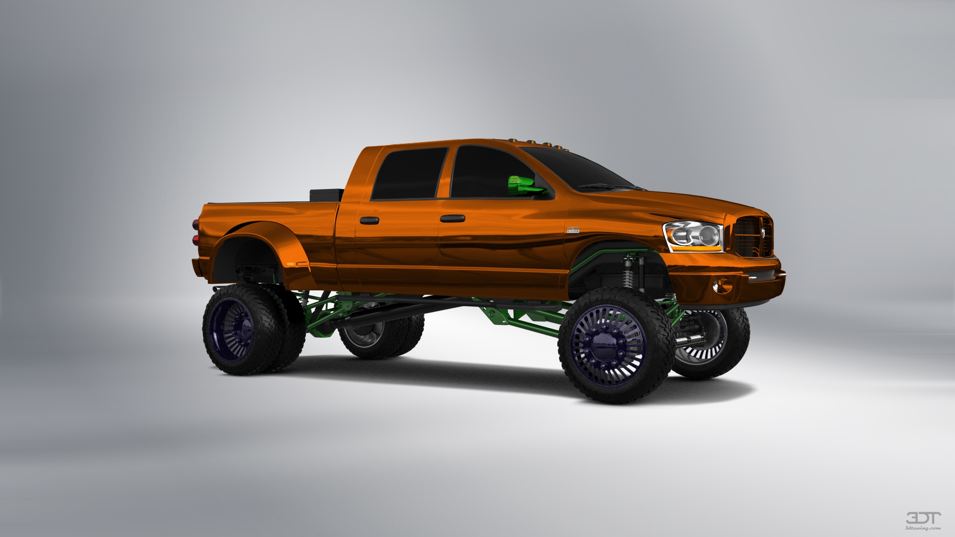 Dodge Ram 3500 Dually 4 Door pickup truck 2007 tuning