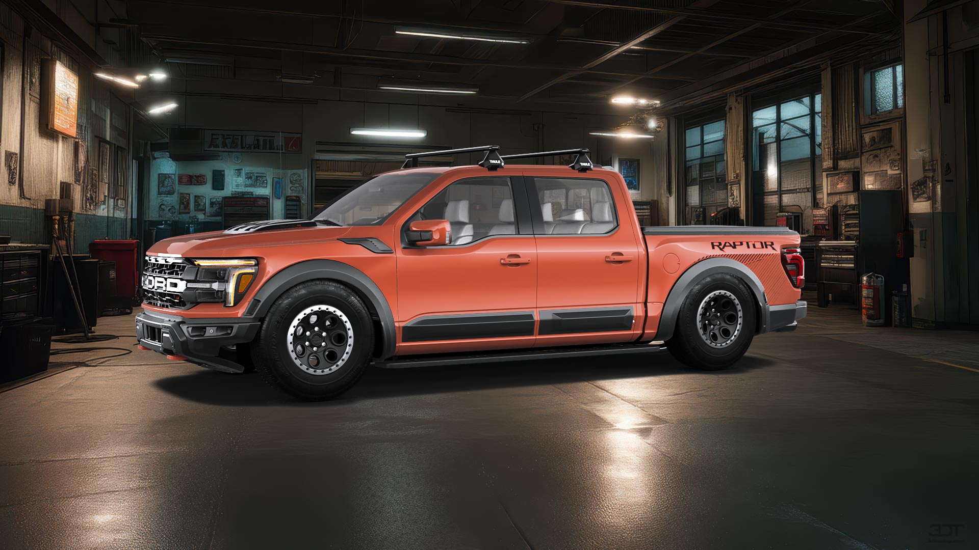 Ford F-150 Raptor 4 Door pickup truck 2024 tuning