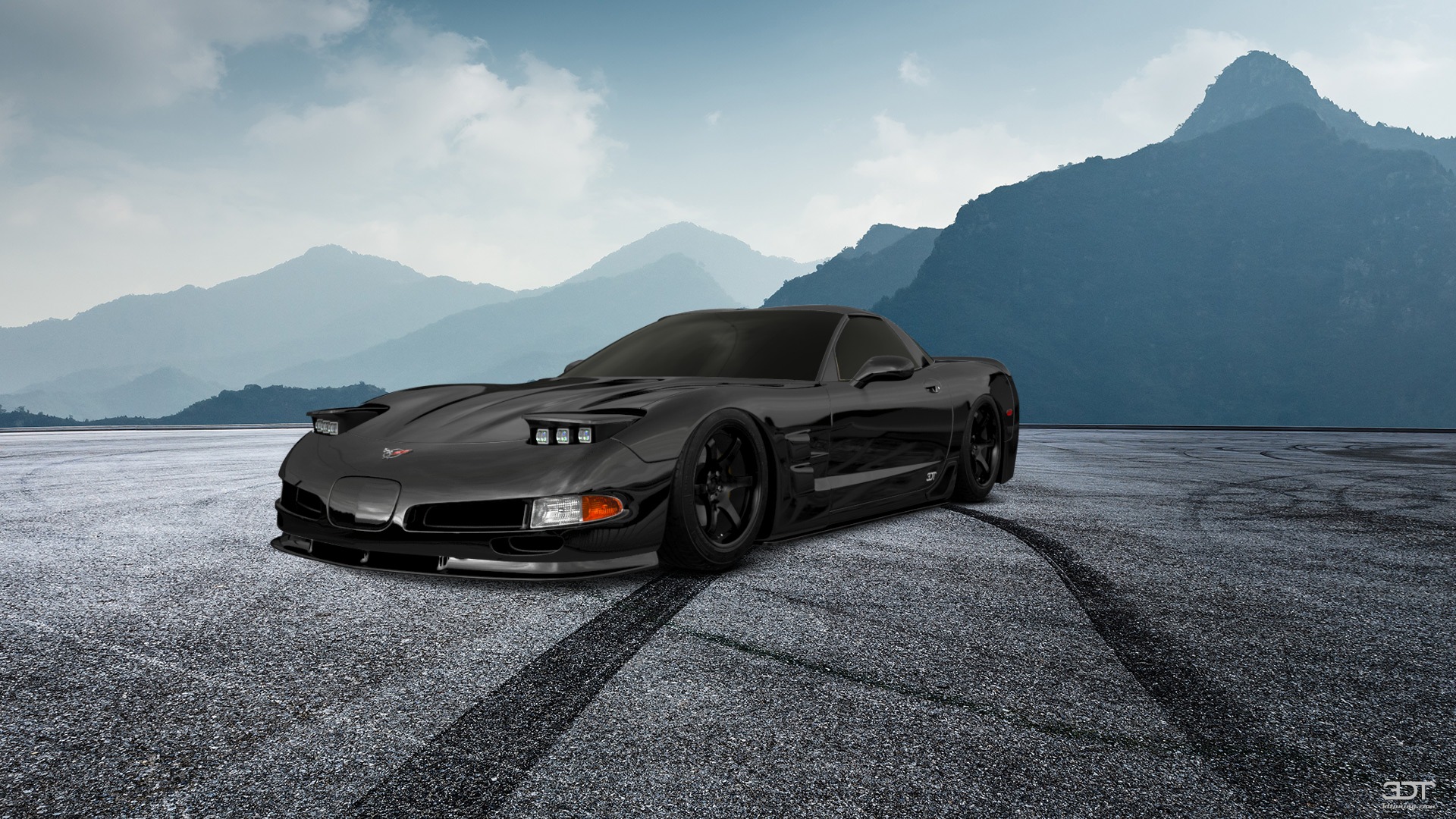 Chevrolet Corvette C5 Fastback 2 Door Coupe 1997 Изображения