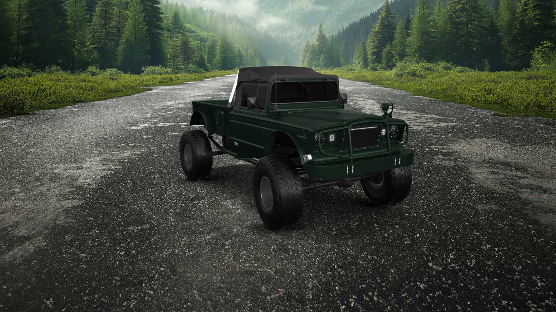 Jeep Kaiser M715 2 Door pickup truck 1968