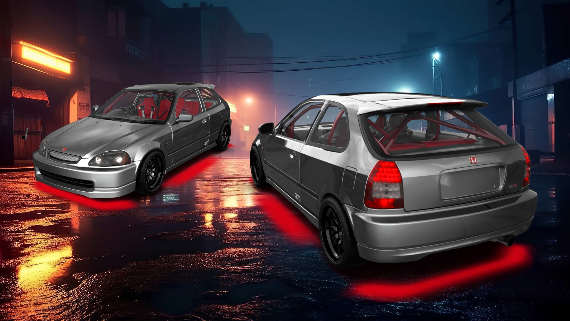 Honda Civic 3 Door Hatchback 1997 tuning