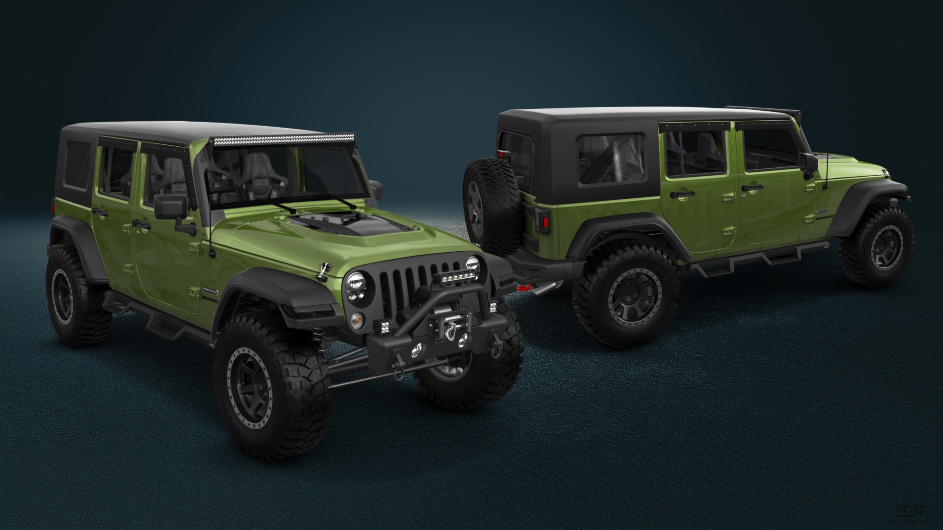 Jeep Wrangler Unlimited JK Rubicon Recon 4 Door SUV 2017