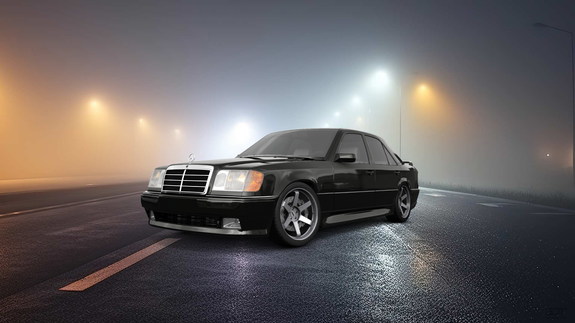 Mercedes E-Class Sedan 1984 tuning
