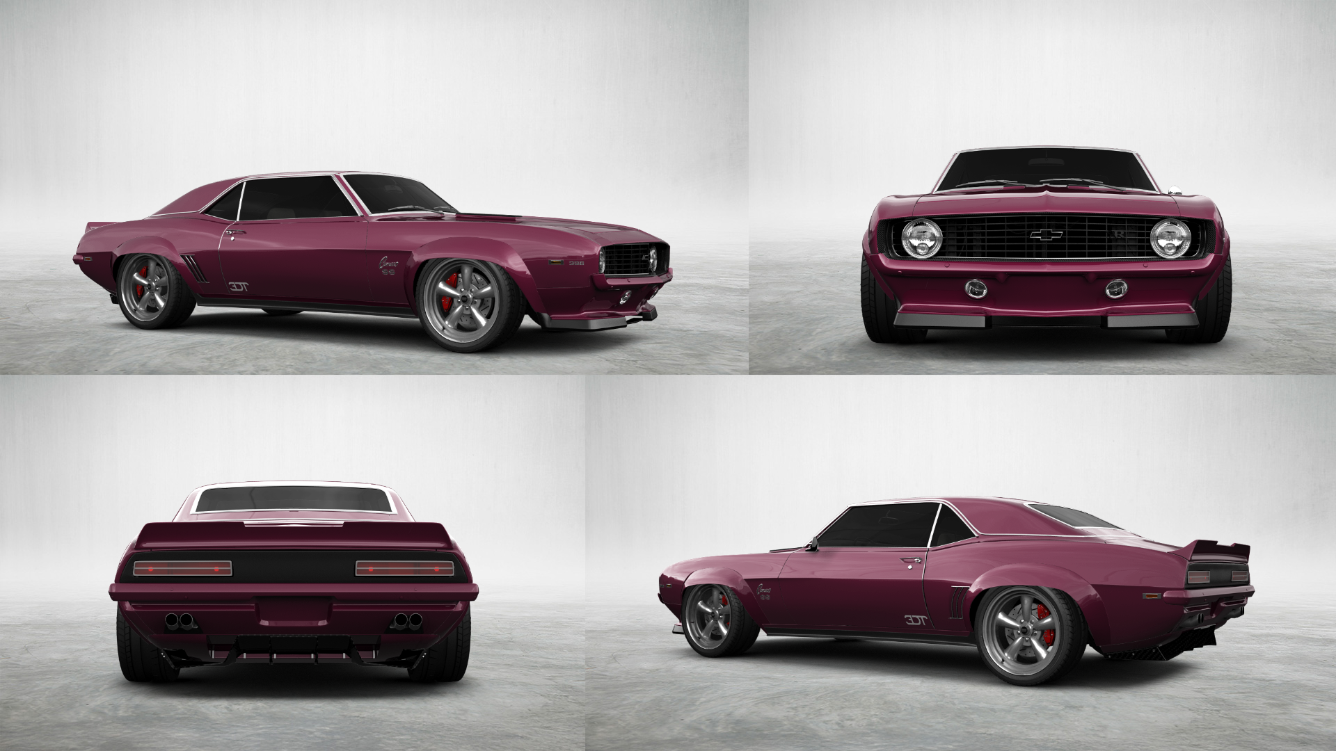 Chevrolet Camaro SS 2 Door Hardtop 1969 tuning