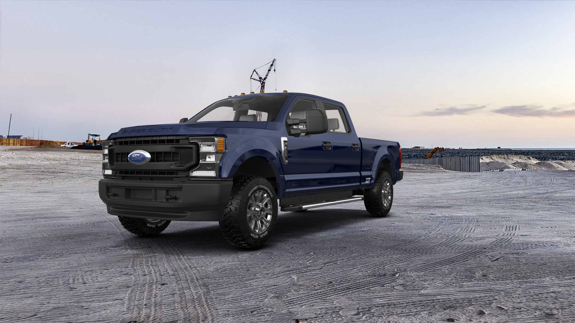 Ford F-250 4 Door pickup truck 2021 tuning