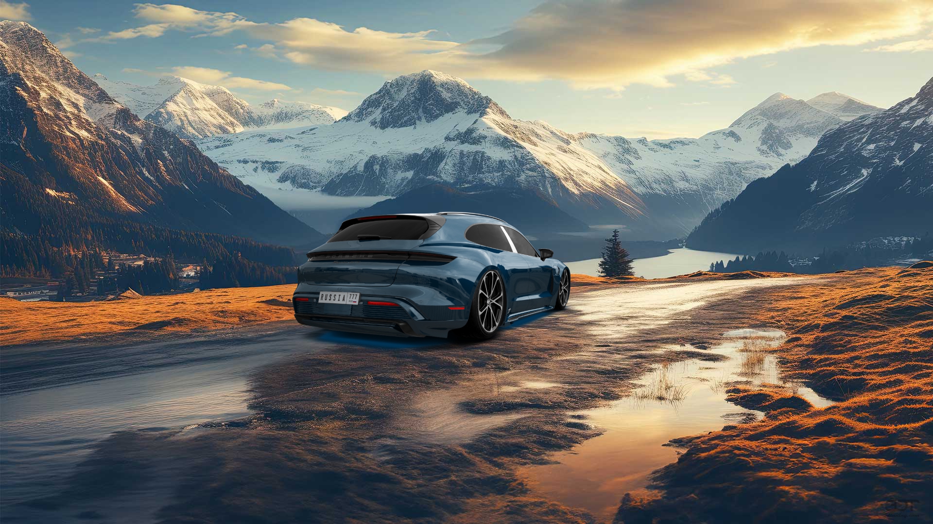 Porsche Taycan Sport Turismo Shooting Brake 2019 tuning
