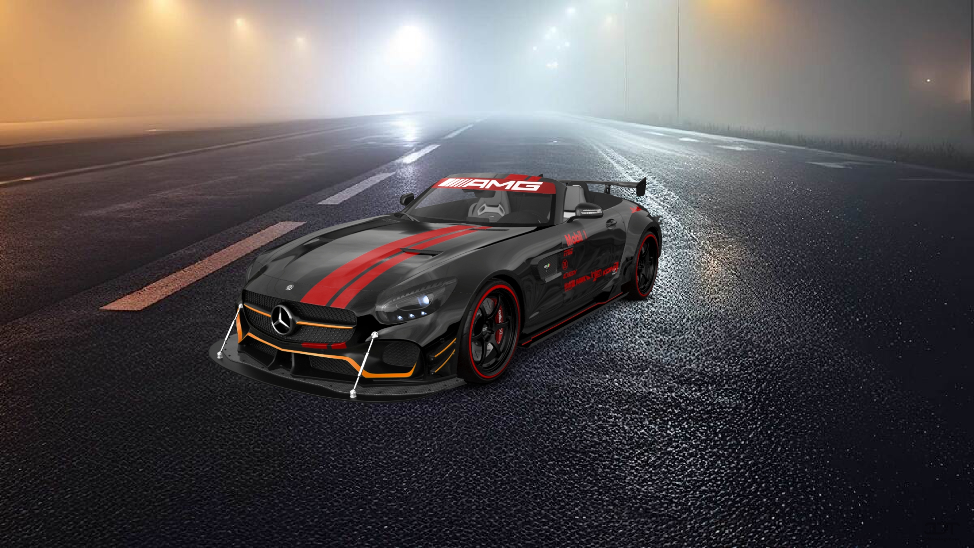 Mercedes AMG GT 2 Door Convertible 2016