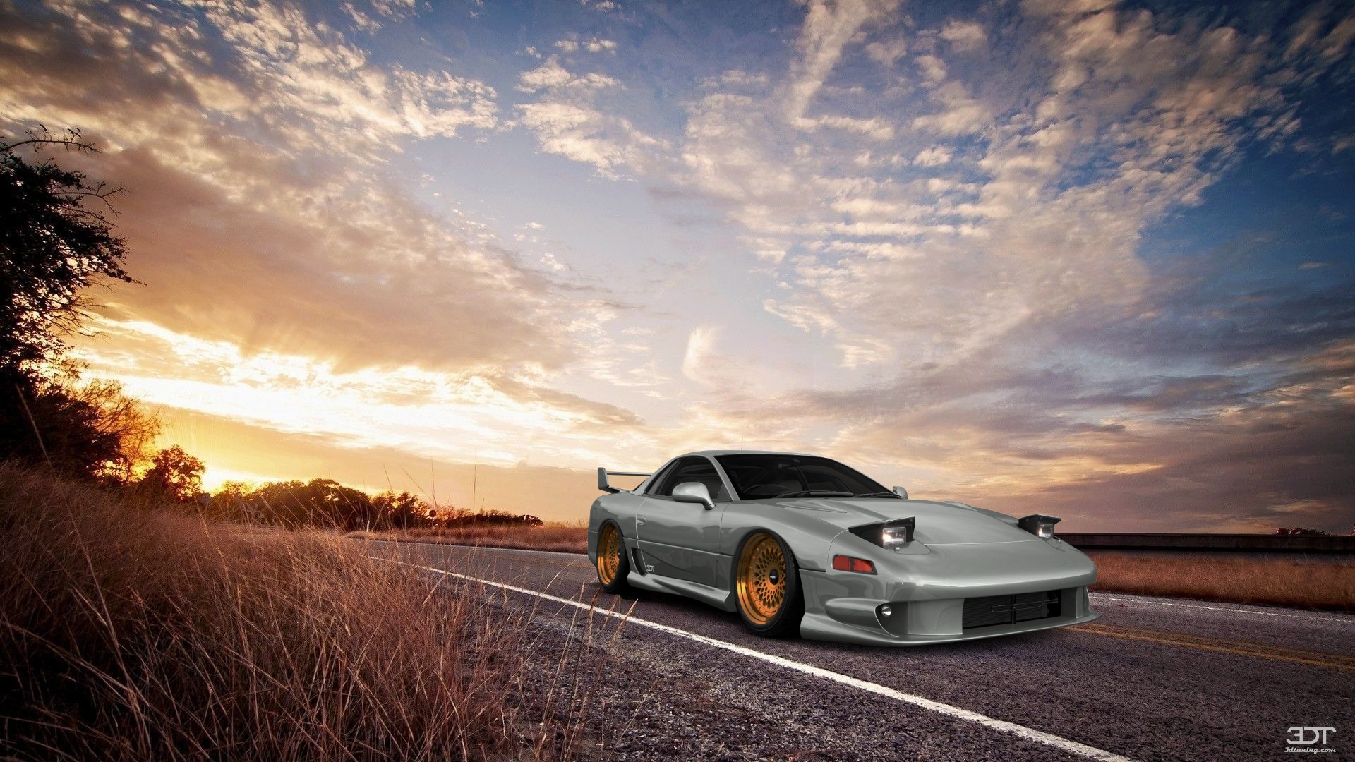 Mitsubishi 3000GT 2 Door Coupe 1991