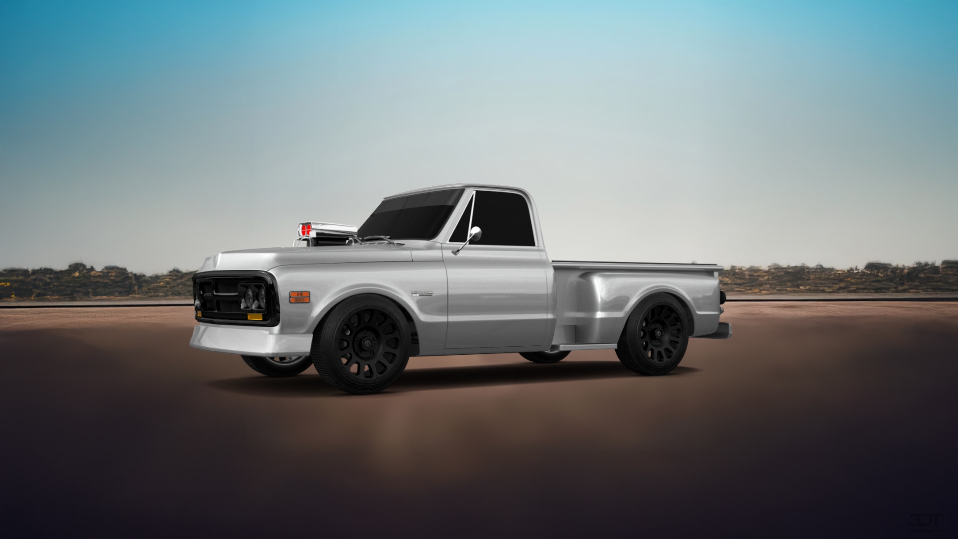 GMC K1500 2 Door pickup truck 1971 tuning