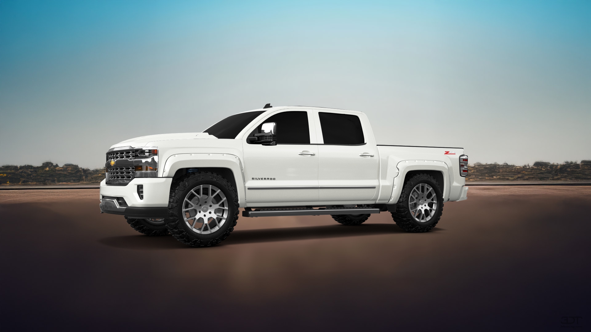 Chevrolet Silverado 1500 4 Door pickup truck 2016 tuning
