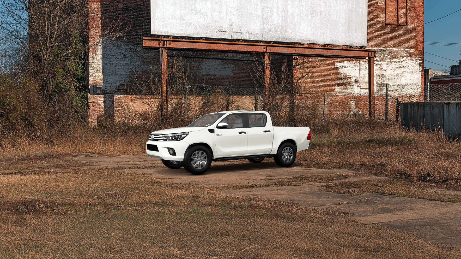 Toyota Hilux Double Cab 4 Door pickup truck 2015